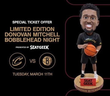 Donovan Mitchell 2025 Cavaliers Special Event Bobblehead SGA